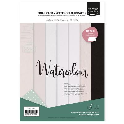 Vaessen Creative Aquarellpapier Probierpaket